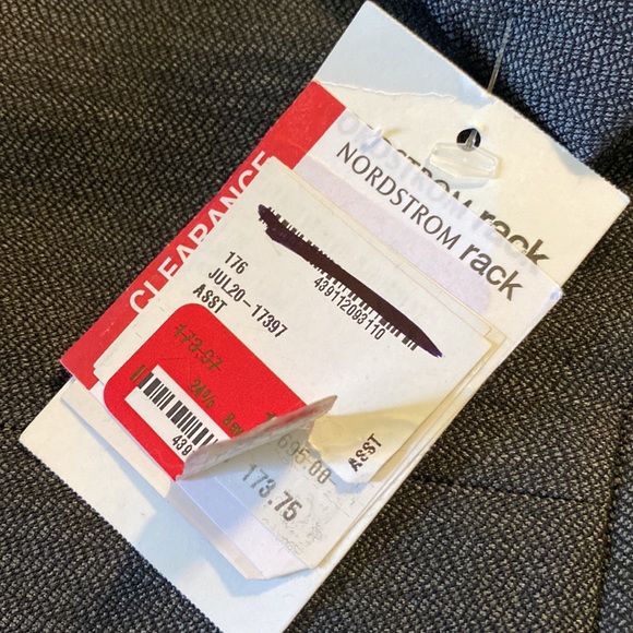 Joseph Abboud Nordstrom Mens Grey Suit Jacket Sport Coat Size 42L - Picture 14 of 14